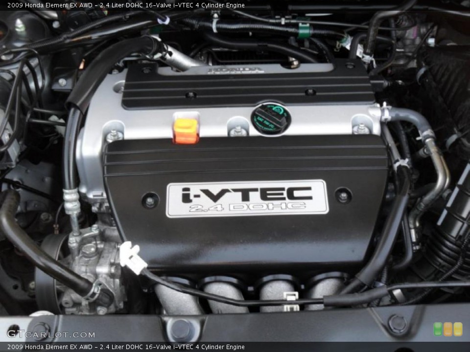 2.4 Liter DOHC 16-Valve i-VTEC 4 Cylinder Engine for the 2009 Honda Element #45982562