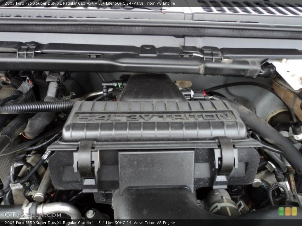 5.4 Liter SOHC 24-Valve Triton V8 Engine for the 2005 Ford F350 Super Duty #45984134