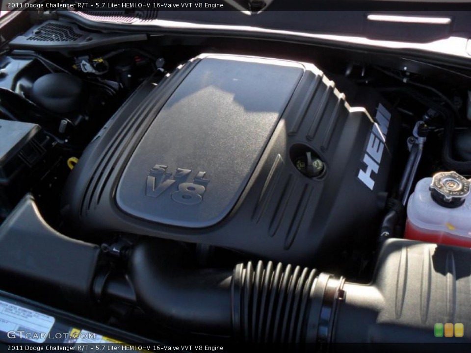 5.7 Liter HEMI OHV 16-Valve VVT V8 Engine for the 2011 Dodge Challenger #45989303