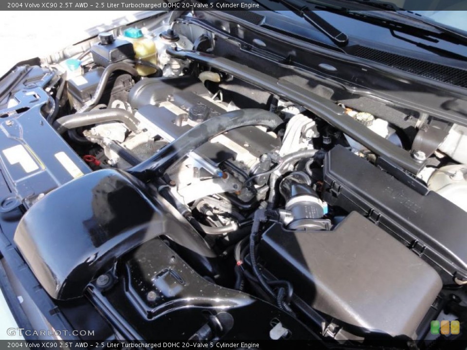 2.5 Liter Turbocharged DOHC 20-Valve 5 Cylinder Engine for the 2004 Volvo XC90 #46002400