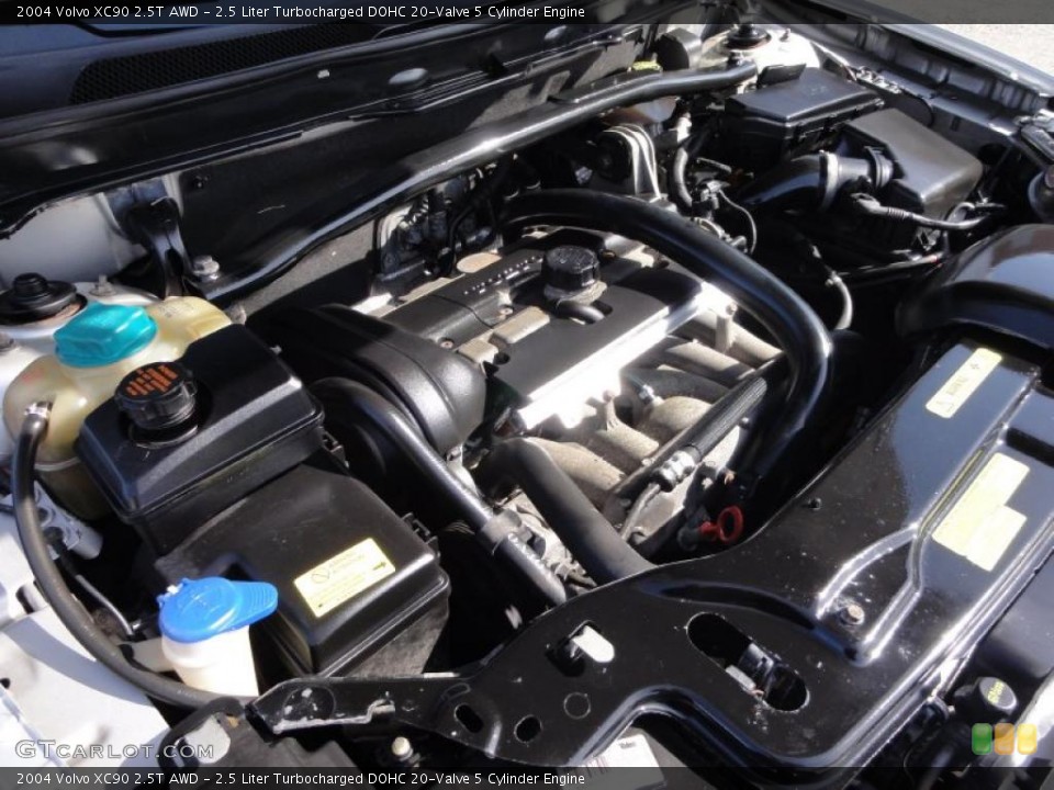 2.5 Liter Turbocharged DOHC 20-Valve 5 Cylinder Engine for the 2004 Volvo XC90 #46002415