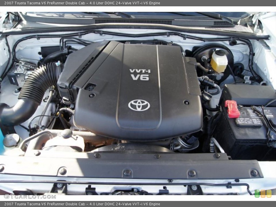 4.0 Liter DOHC 24-Valve VVT-i V6 Engine for the 2007 Toyota Tacoma #46007600
