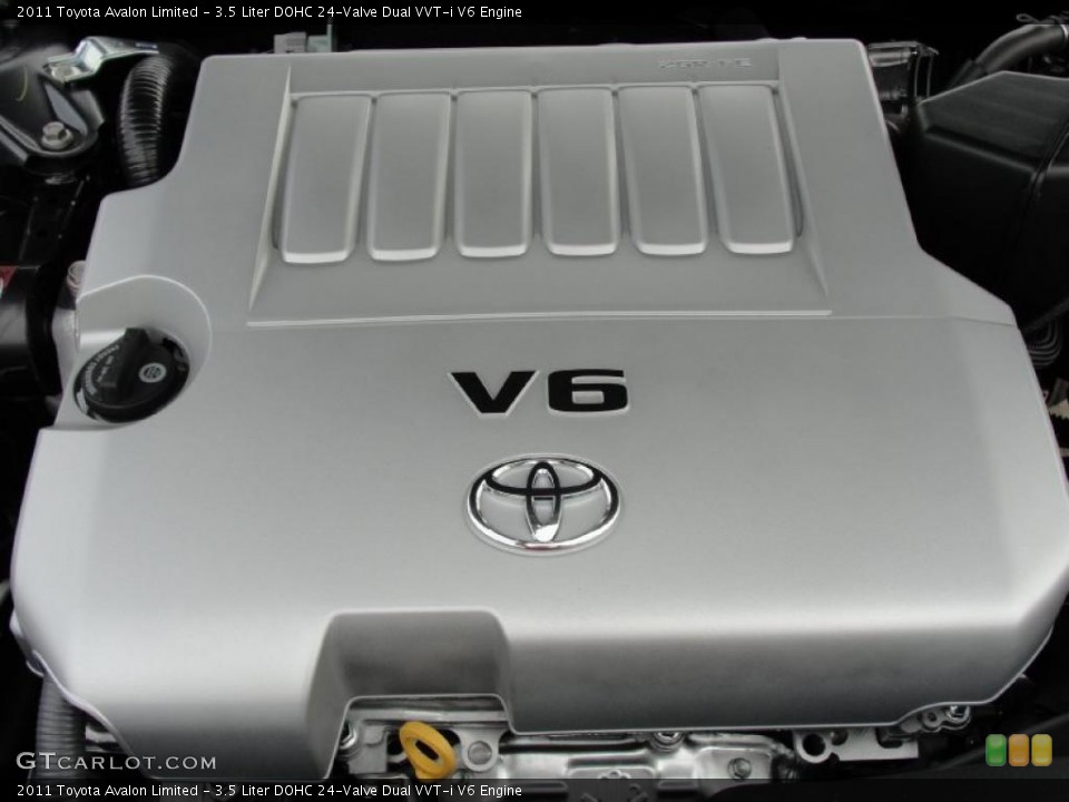 3.5 Liter DOHC 24-Valve Dual VVT-i V6 Engine for the 2011 Toyota Avalon #46009430