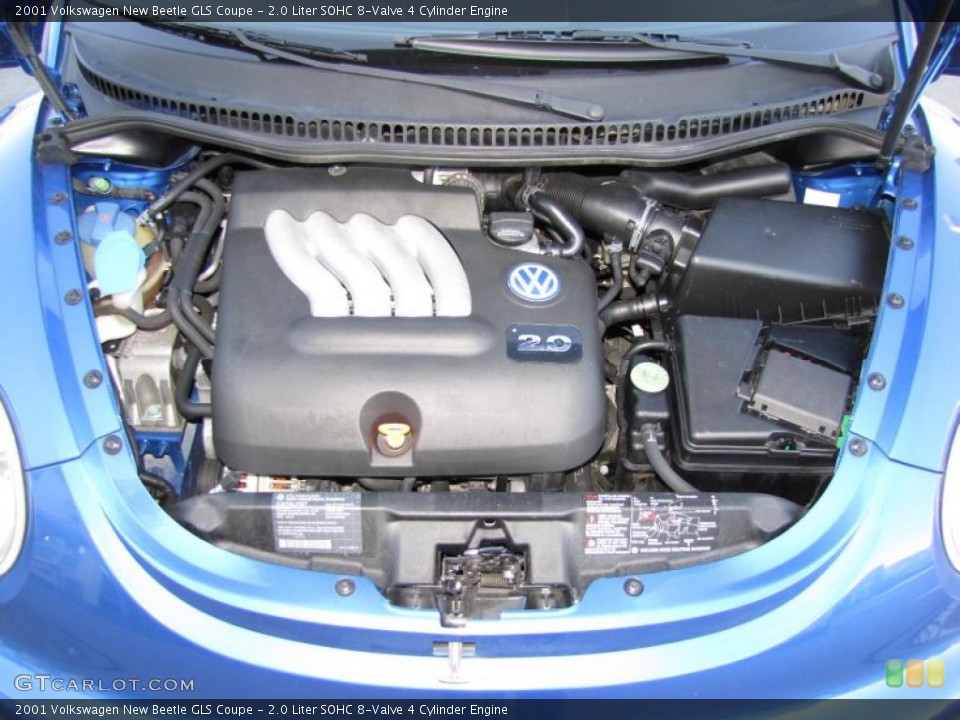 2.0 Liter SOHC 8-Valve 4 Cylinder Engine for the 2001 Volkswagen New Beetle #46011298