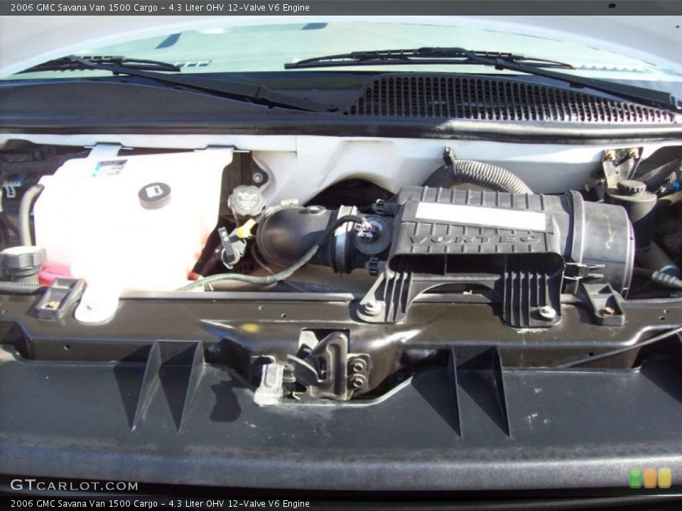 4.3 Liter OHV 12-Valve V6 Engine for the 2006 GMC Savana Van #46014250