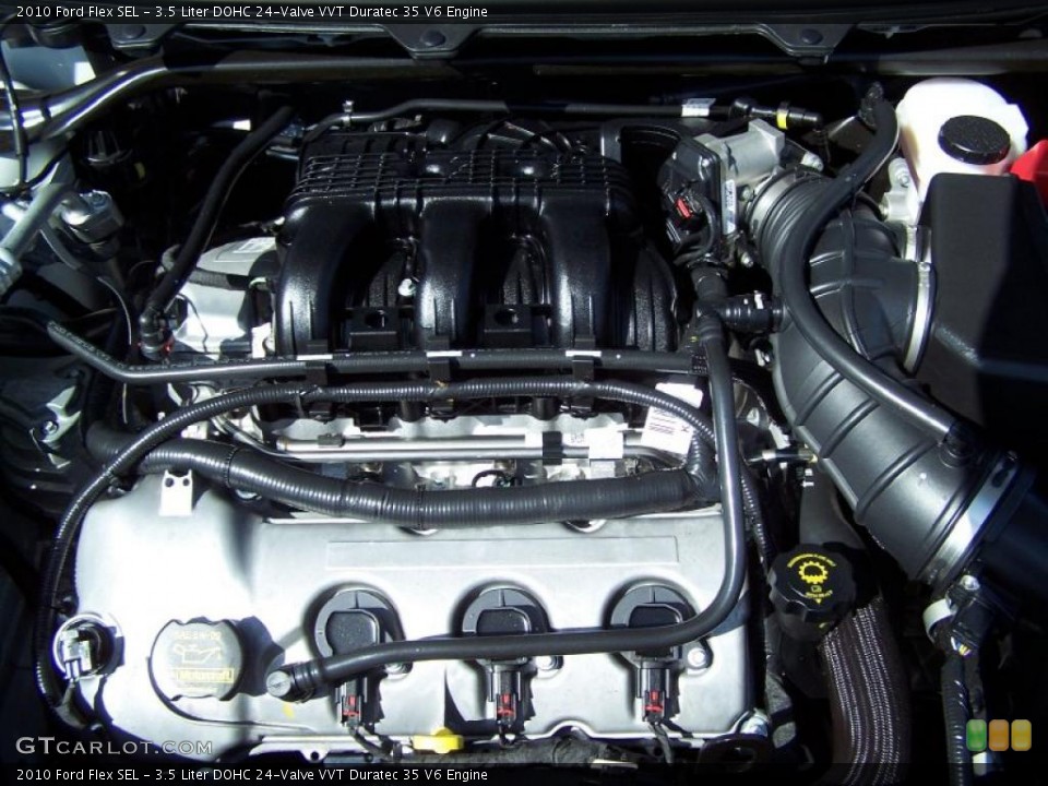 3.5 Liter DOHC 24-Valve VVT Duratec 35 V6 Engine for the 2010 Ford Flex #46019842