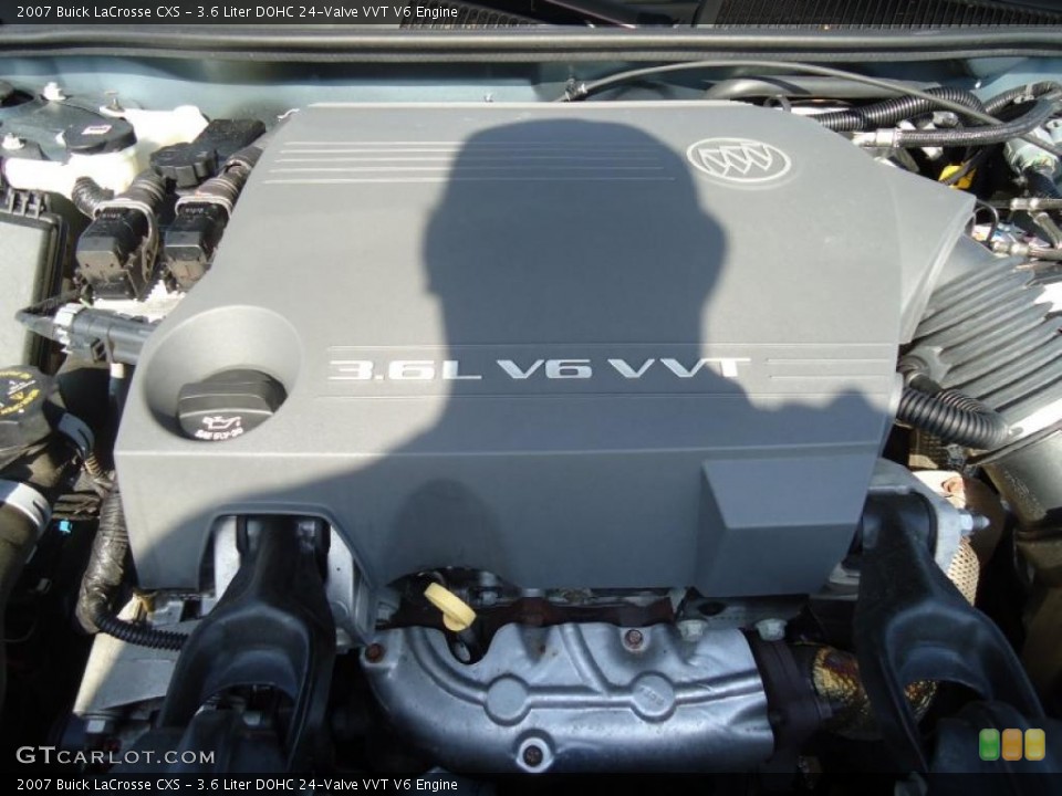 3.6 Liter DOHC 24-Valve VVT V6 Engine for the 2007 Buick LaCrosse #46025263