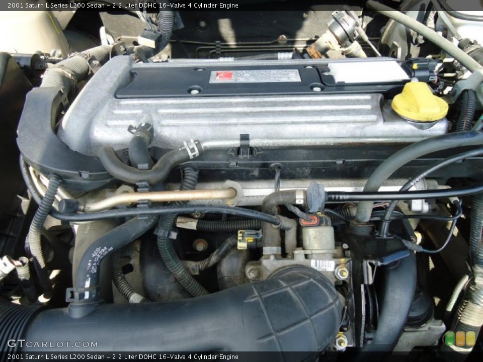 2.2 Liter DOHC 16-Valve 4 Cylinder Engine for the 2001 Saturn L Series #46025266