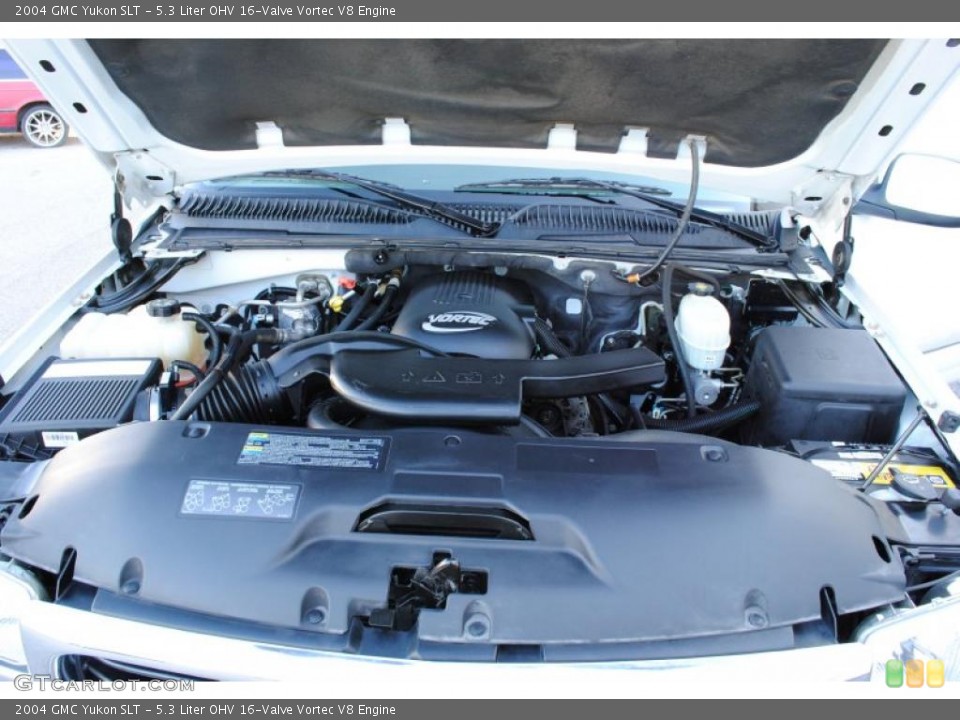 5.3 Liter OHV 16-Valve Vortec V8 Engine for the 2004 GMC Yukon #46025407