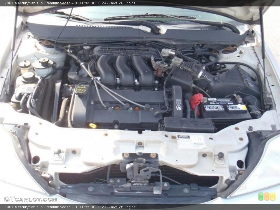 3.0 Liter DOHC 24-Valve V6 Engine for the 2001 Mercury Sable #46027894