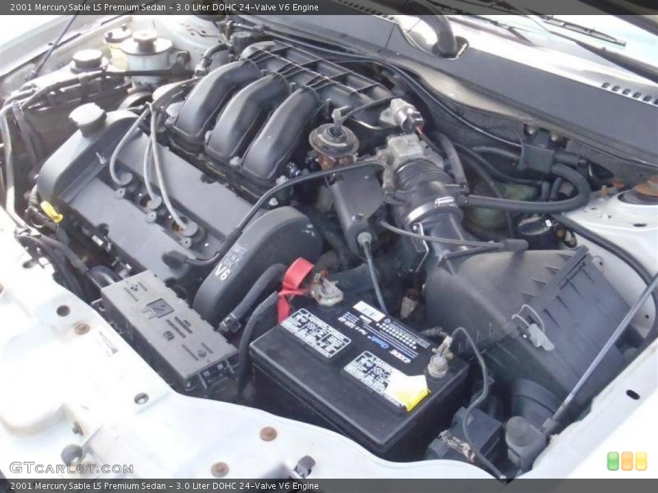 3.0 Liter DOHC 24-Valve V6 Engine for the 2001 Mercury Sable #46028209