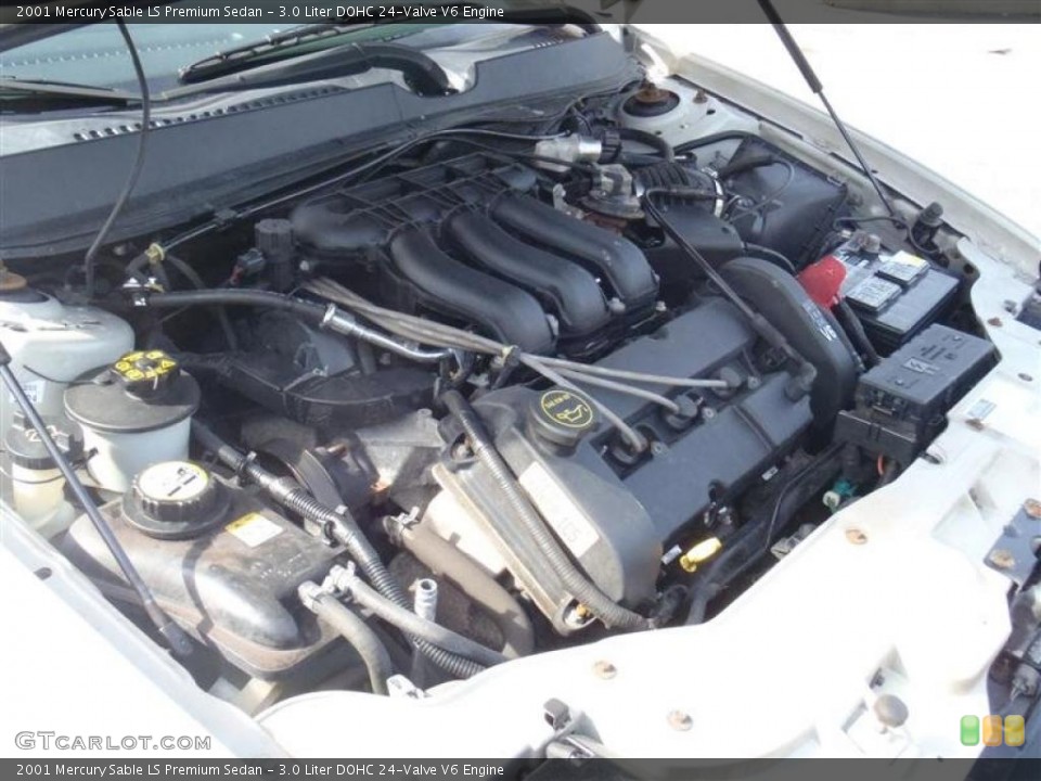 3.0 Liter DOHC 24-Valve V6 Engine for the 2001 Mercury Sable #46028224