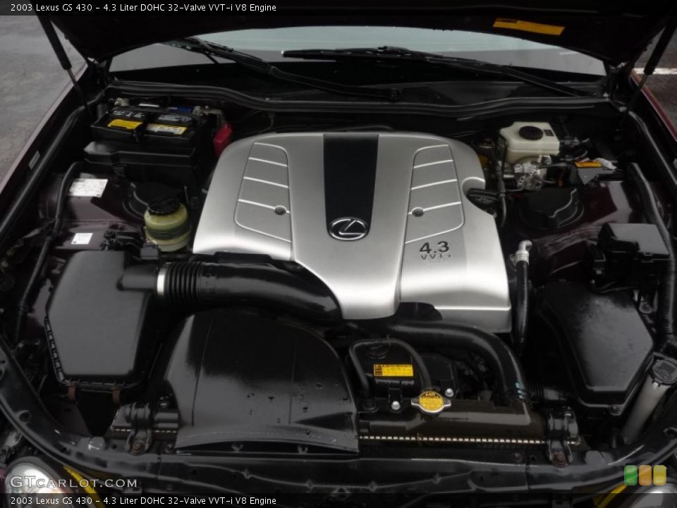 4.3 Liter DOHC 32-Valve VVT-i V8 Engine for the 2003 Lexus GS #46047572
