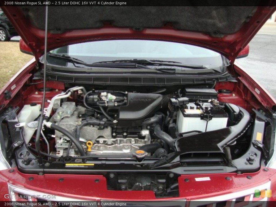 2.5 Liter DOHC 16V VVT 4 Cylinder Engine for the 2008 Nissan Rogue #46052236