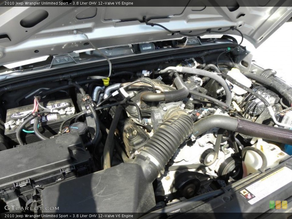 3.8 Liter OHV 12-Valve V6 Engine for the 2010 Jeep Wrangler Unlimited #46052356