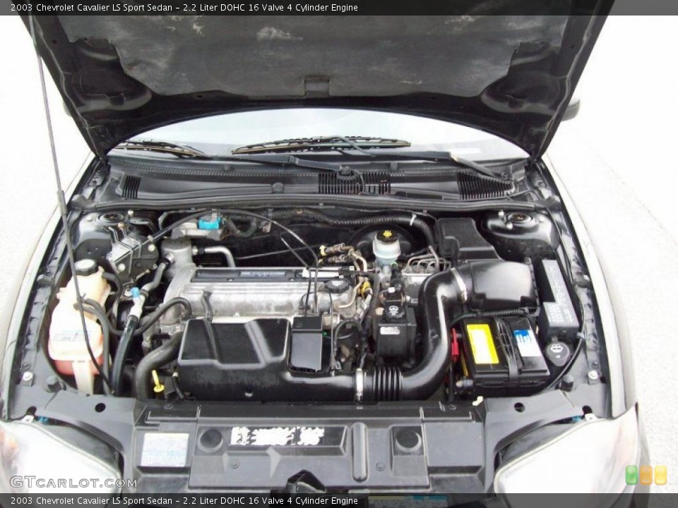 2.2 Liter DOHC 16 Valve 4 Cylinder Engine for the 2003 Chevrolet Cavalier #46057823