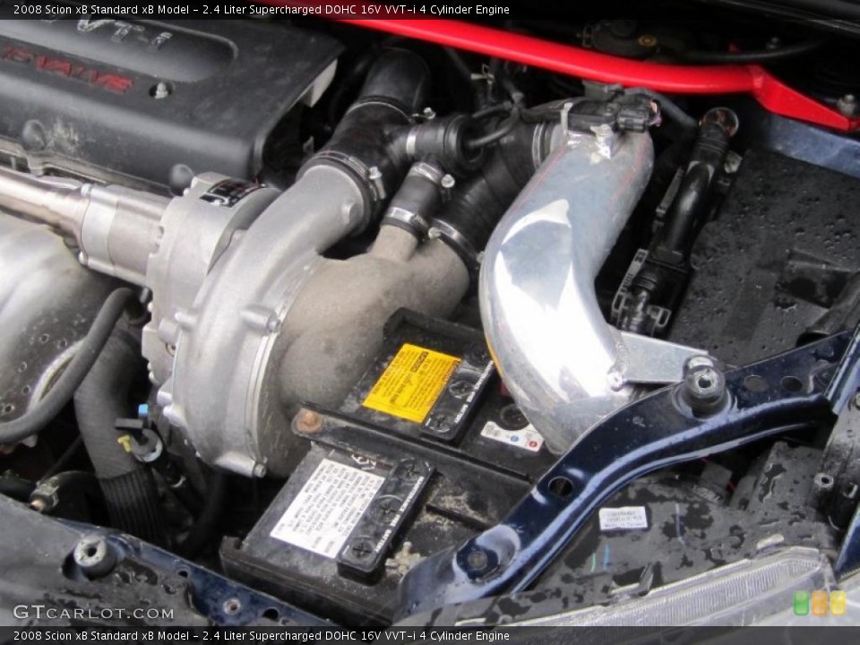 2.4 Liter Supercharged DOHC 16V VVT-i 4 Cylinder Engine for the 2008 Scion xB #46059897
