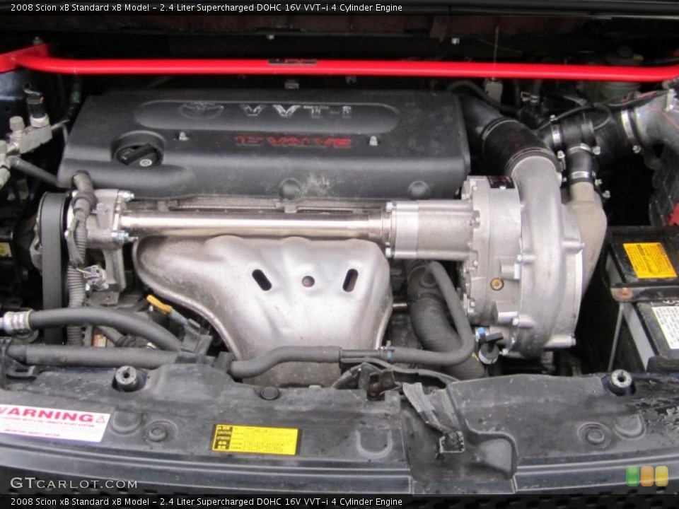 2.4 Liter Supercharged DOHC 16V VVT-i 4 Cylinder Engine for the 2008 Scion xB #46059900
