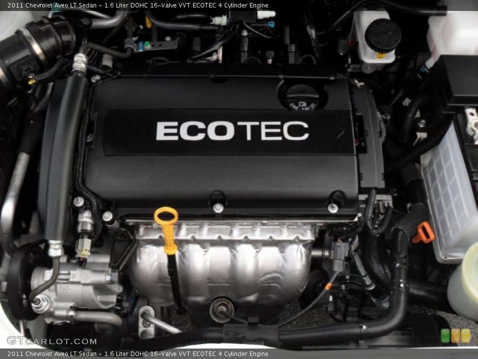 1.6 Liter DOHC 16-Valve VVT ECOTEC 4 Cylinder Engine for the 2011 Chevrolet Aveo #46062636