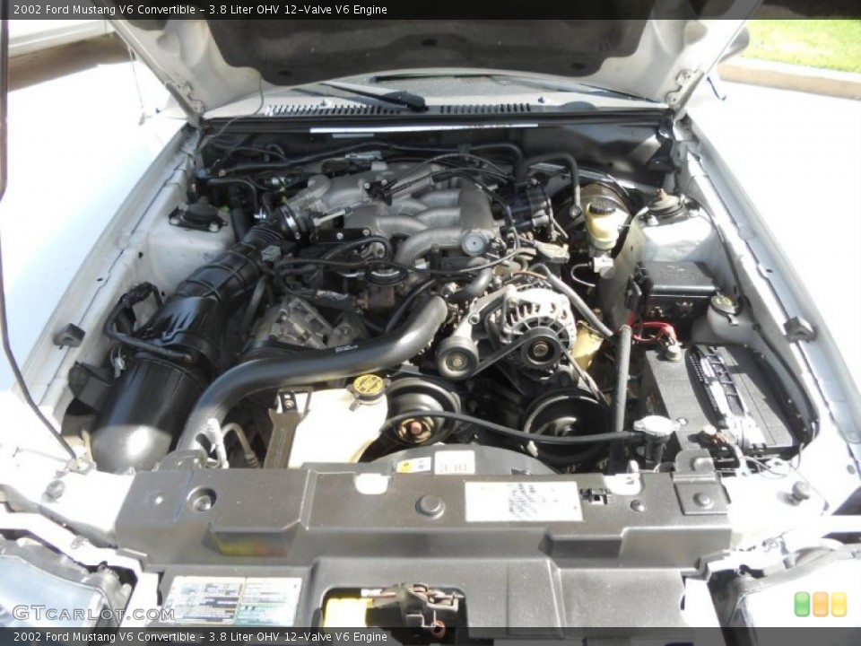 3.8 Liter OHV 12-Valve V6 Engine for the 2002 Ford Mustang #46067257