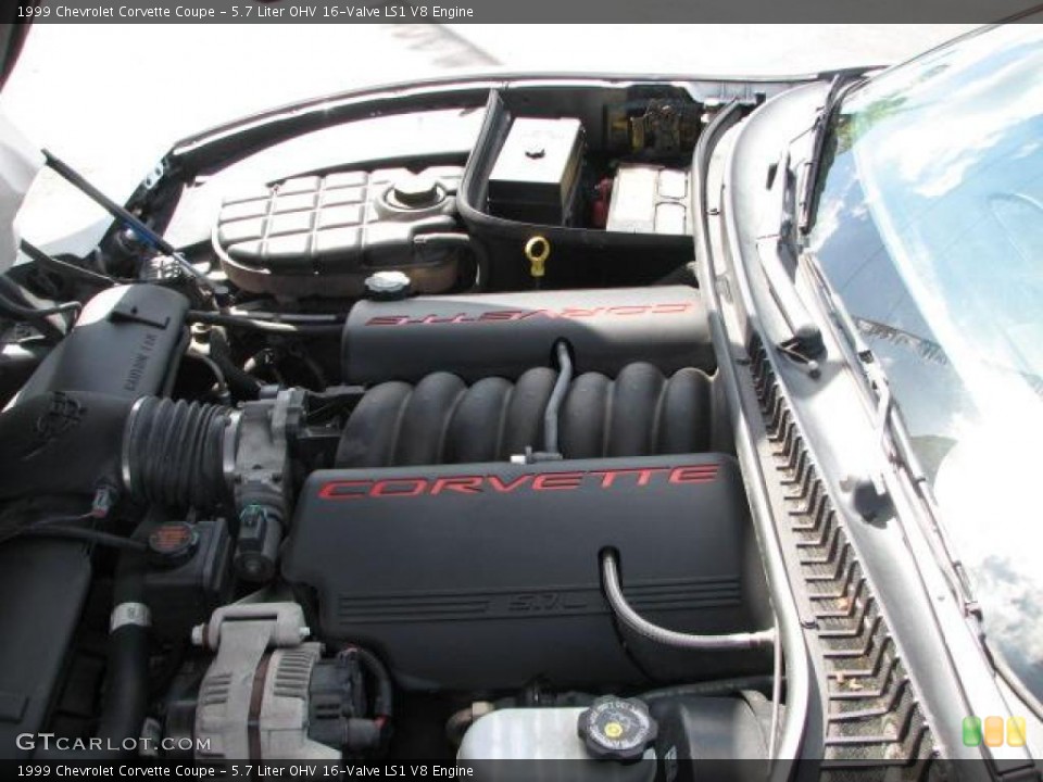 5.7 Liter OHV 16-Valve LS1 V8 Engine for the 1999 Chevrolet Corvette #46067437
