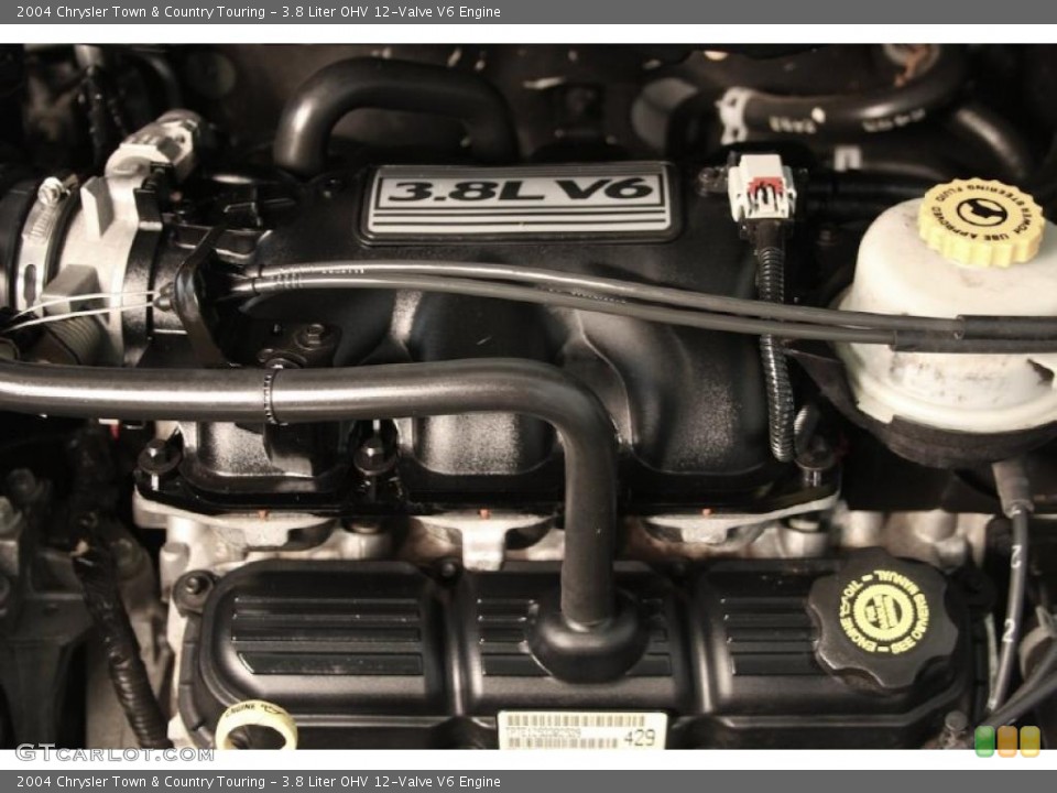 3.8 Liter OHV 12-Valve V6 Engine for the 2004 Chrysler Town & Country #46077126