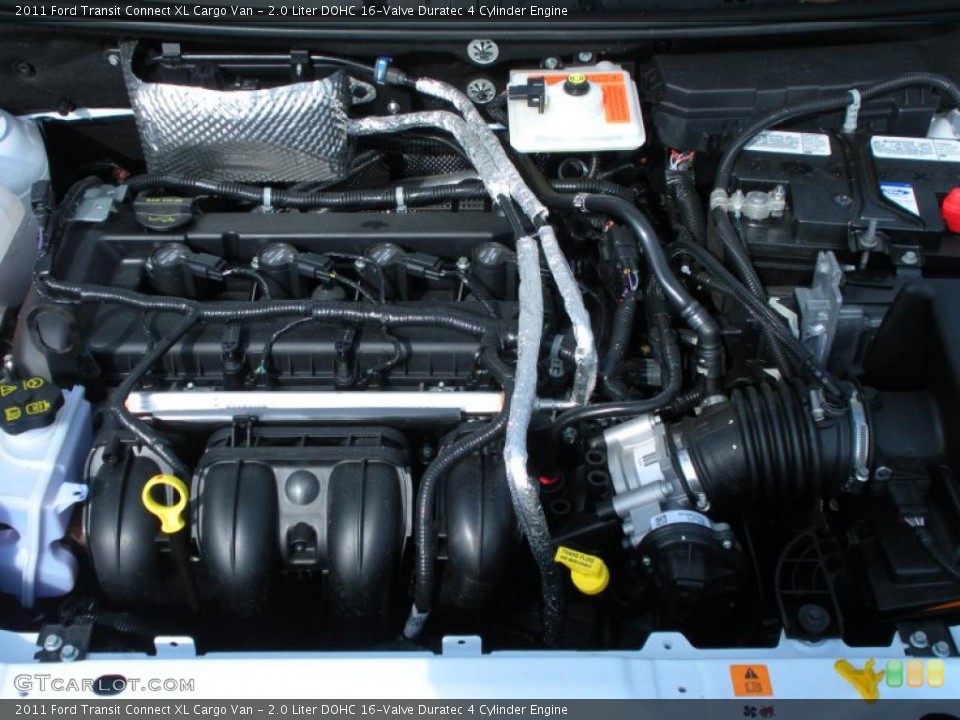 2.0 Liter DOHC 16-Valve Duratec 4 Cylinder Engine for the 2011 Ford Transit Connect #46082594