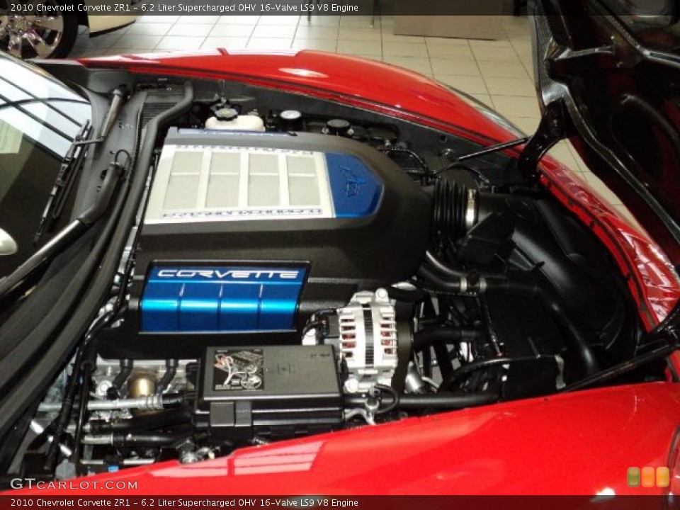 6.2 Liter Supercharged OHV 16-Valve LS9 V8 Engine for the 2010 Chevrolet Corvette #46082790