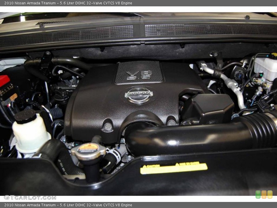 Nissan 5.6 liter v8 horsepower