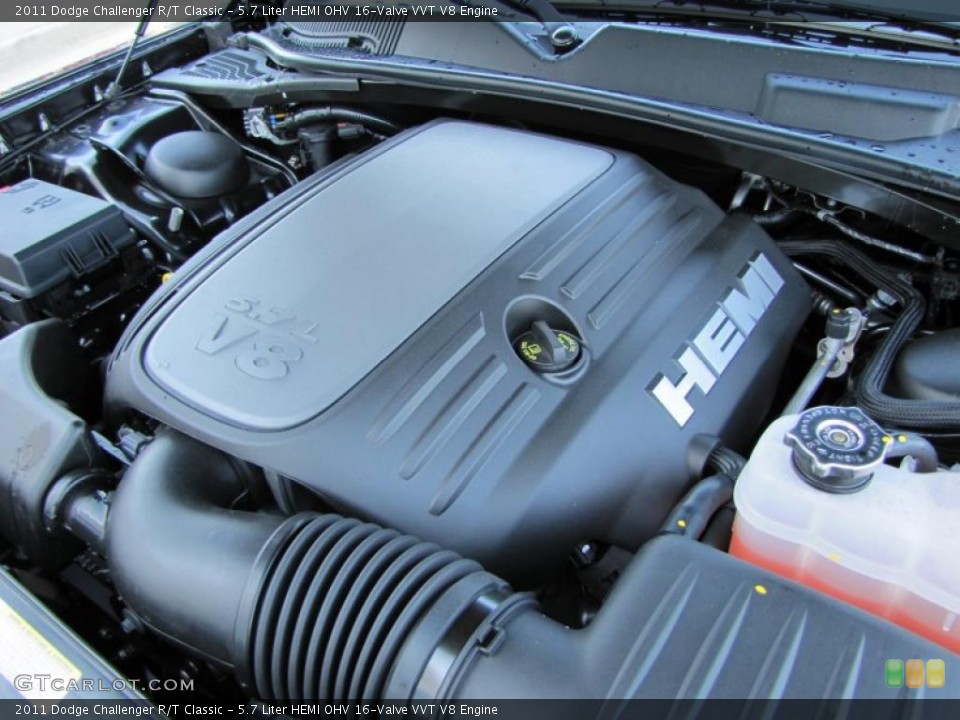 5.7 Liter HEMI OHV 16-Valve VVT V8 Engine for the 2011 Dodge Challenger #46087130
