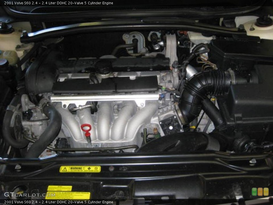 2.4 Liter DOHC 20-Valve 5 Cylinder Engine for the 2001 Volvo S60 #46099682