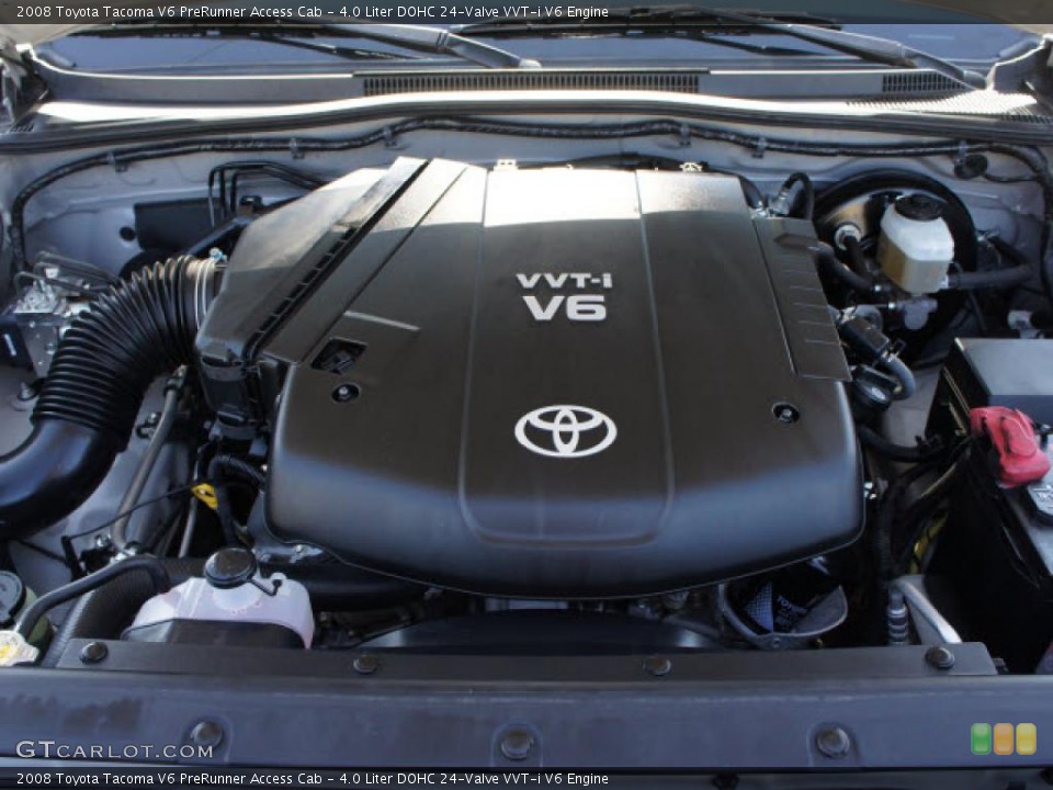 4.0 Liter DOHC 24-Valve VVT-i V6 Engine for the 2008 Toyota Tacoma #46101584
