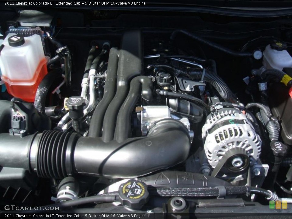 5.3 Liter OHV 16-Valve V8 Engine for the 2011 Chevrolet Colorado #46104695