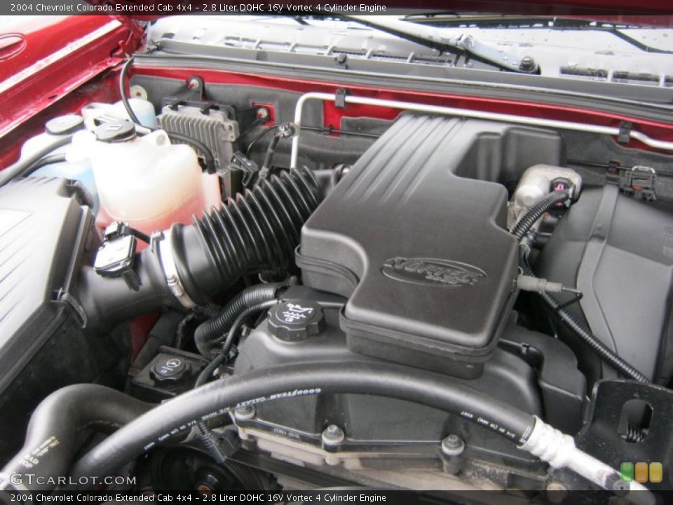 2.8 Liter DOHC 16V Vortec 4 Cylinder Engine for the 2004 Chevrolet Colorado #46113587