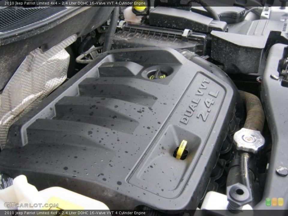 2.4 Liter DOHC 16-Valve VVT 4 Cylinder Engine for the 2010 Jeep Patriot #46116308