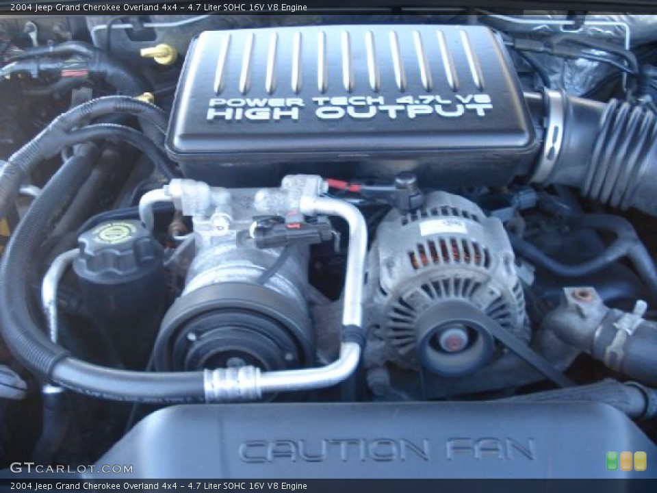 4.7 Liter SOHC 16V V8 Engine for the 2004 Jeep Grand Cherokee #46116509