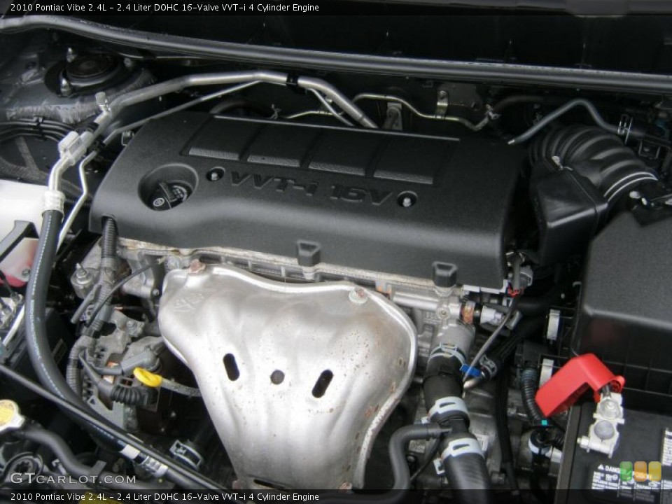 2.4 Liter DOHC 16-Valve VVT-i 4 Cylinder Engine for the 2010 Pontiac Vibe #46116974