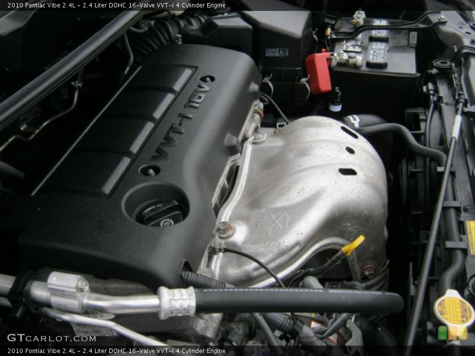 2.4 Liter DOHC 16-Valve VVT-i 4 Cylinder Engine for the 2010 Pontiac Vibe #46116980