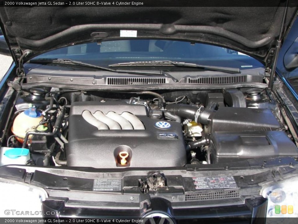 2.0 Liter SOHC 8-Valve 4 Cylinder Engine for the 2000 Volkswagen Jetta