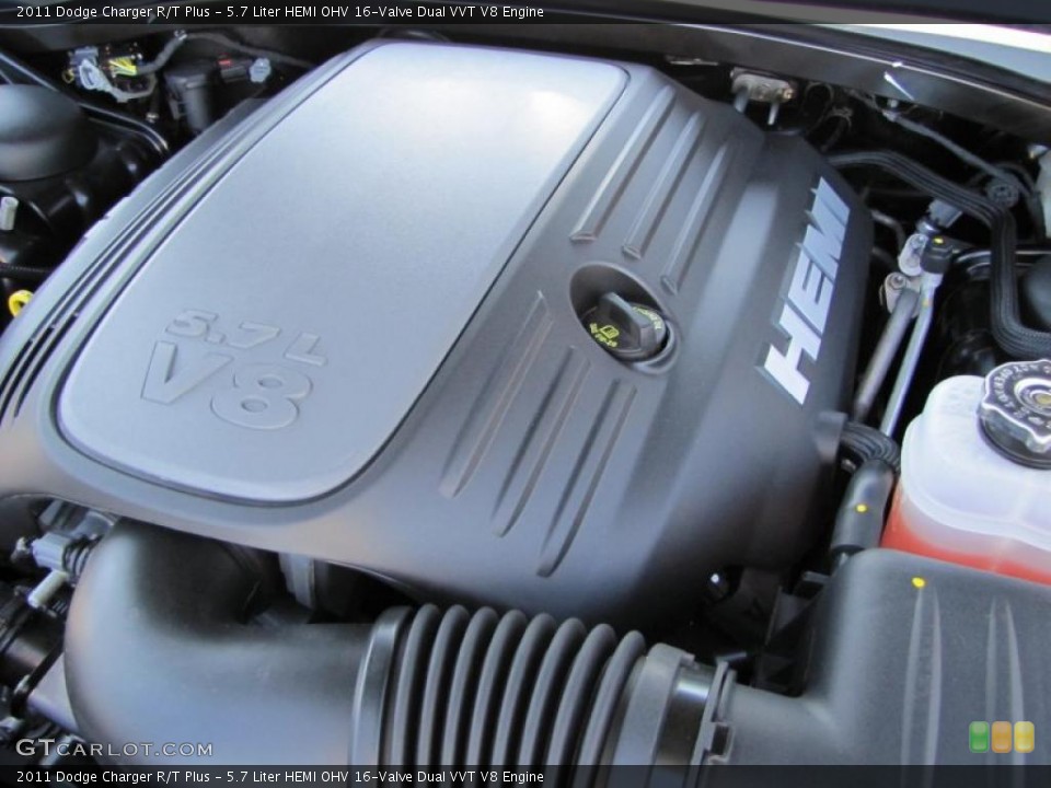 5.7 Liter HEMI OHV 16-Valve Dual VVT V8 Engine for the 2011 Dodge Charger #46121613