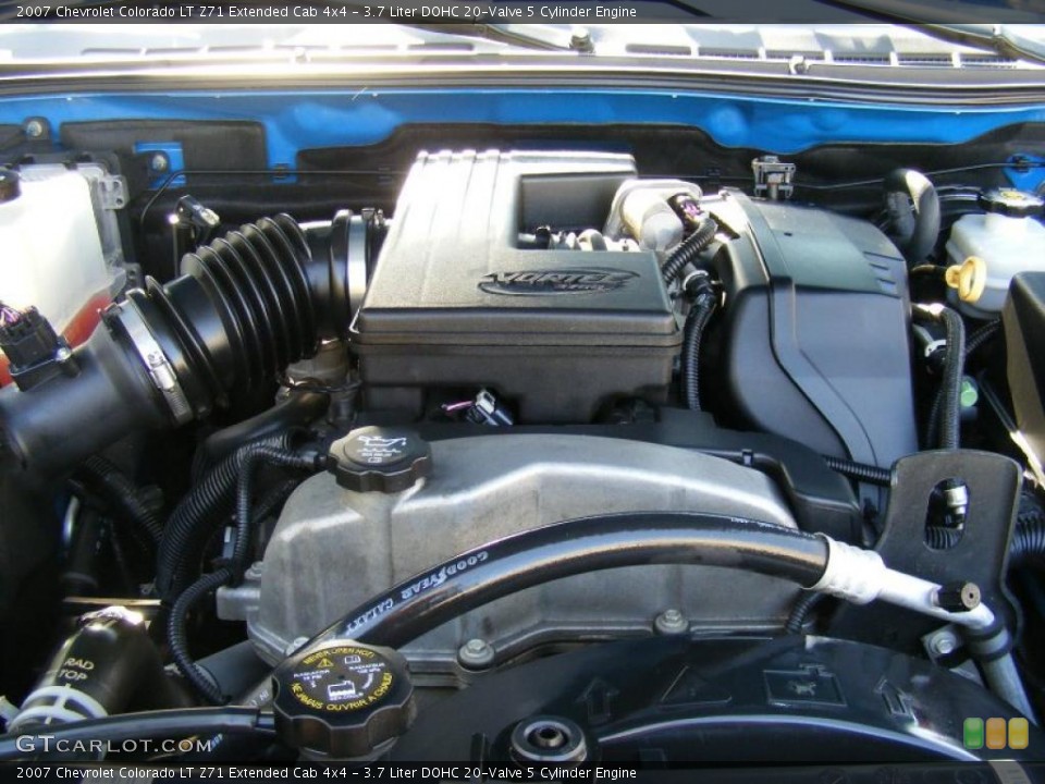 3.7 Liter DOHC 20-Valve 5 Cylinder Engine for the 2007 Chevrolet Colorado #46123443