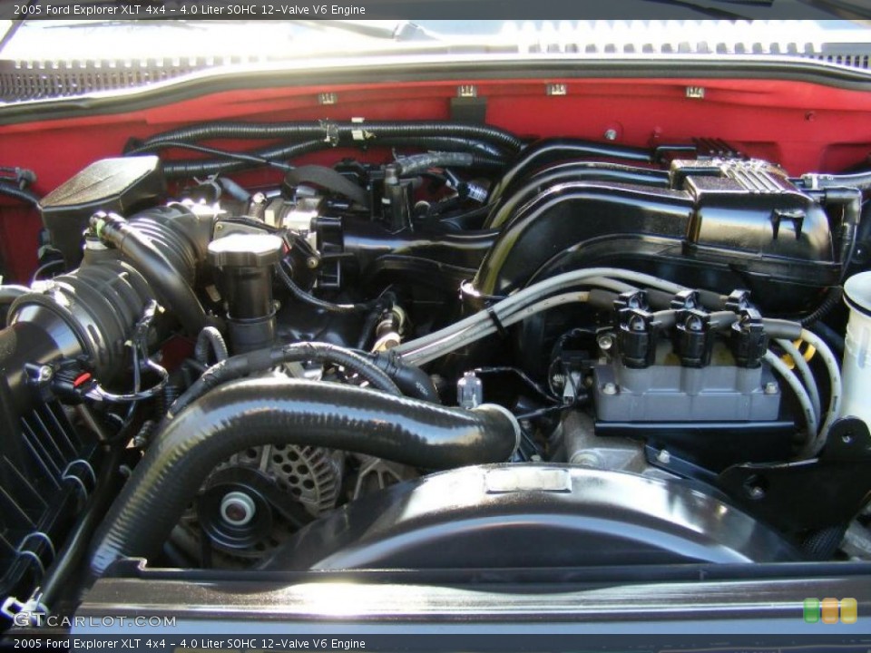 4.0 Liter SOHC 12-Valve V6 Engine for the 2005 Ford Explorer #46123635
