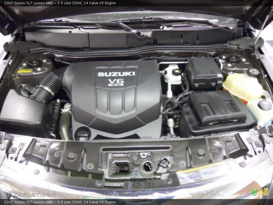 3.6 Liter DOHC 24 Valve V6 Engine for the 2007 Suzuki XL7 #46125702