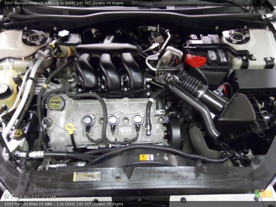 3.0L DOHC 24V VVT Duratec V6 Engine for the 2007 Mercury Milan #46131415