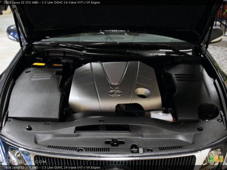 3.5 Liter DOHC 24-Valve VVT-i V6 Engine for the 2009 Lexus GS #46138315