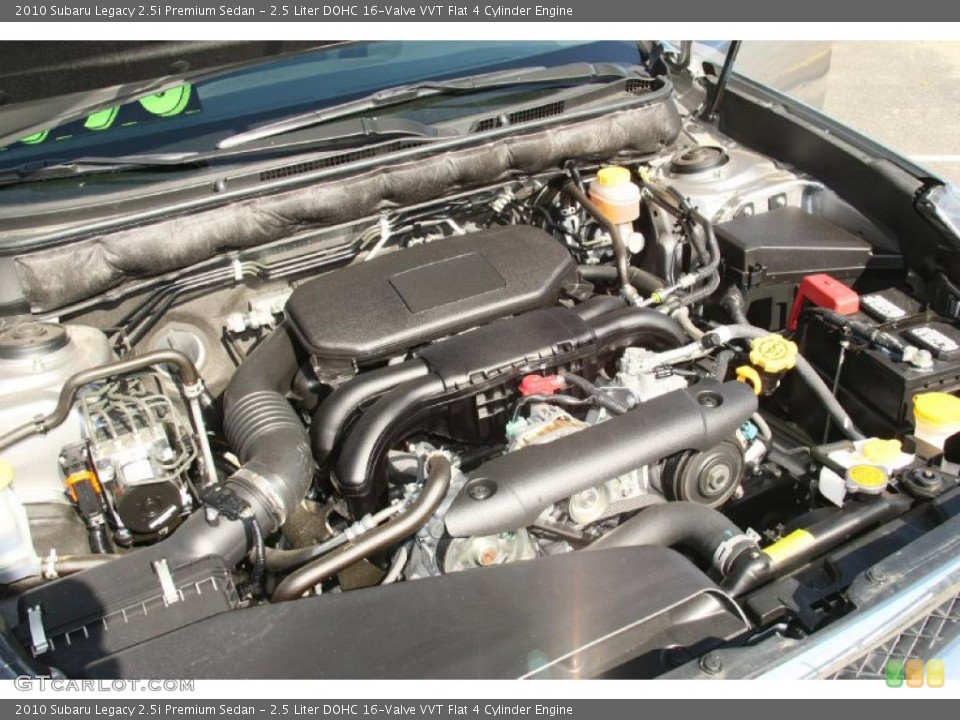 2.5 Liter DOHC 16-Valve VVT Flat 4 Cylinder Engine for the 2010 Subaru Legacy #46142659