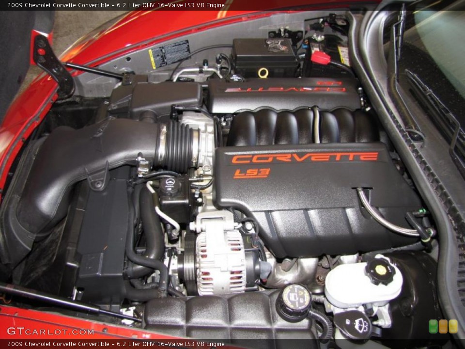 6.2 Liter OHV 16-Valve LS3 V8 Engine for the 2009 Chevrolet Corvette #46143325