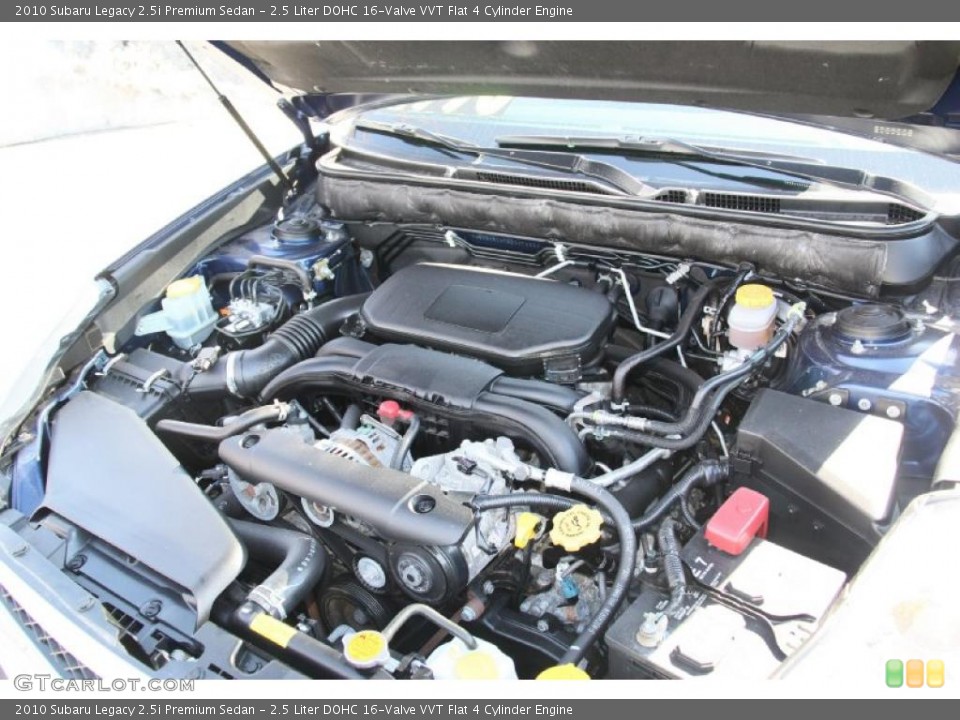 2.5 Liter DOHC 16-Valve VVT Flat 4 Cylinder Engine for the 2010 Subaru Legacy #46143409