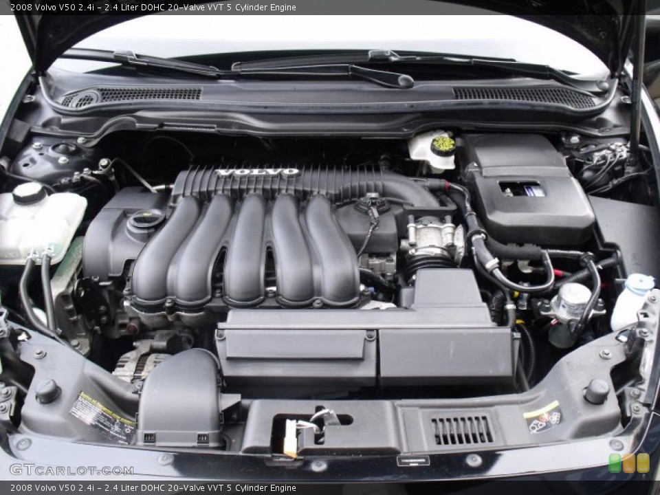 2.4 Liter DOHC 20-Valve VVT 5 Cylinder Engine for the 2008 Volvo V50 #46148985