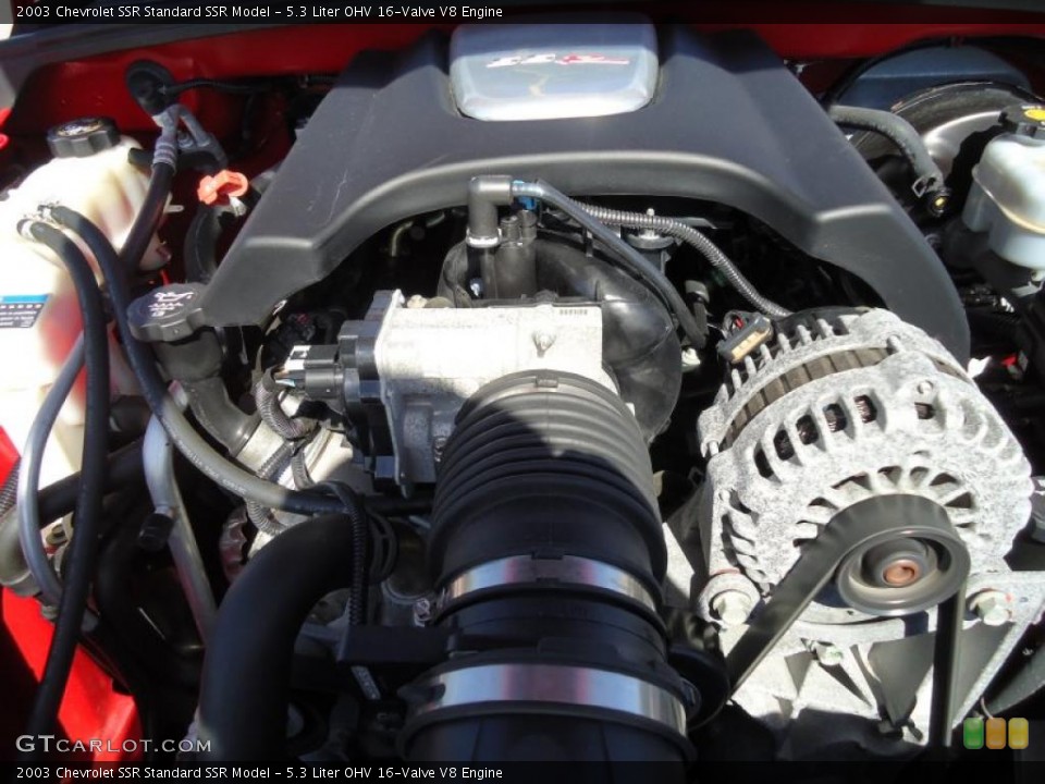 5.3 Liter OHV 16-Valve V8 Engine for the 2003 Chevrolet SSR #46150351